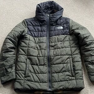 Northface reversible camo winter jacket